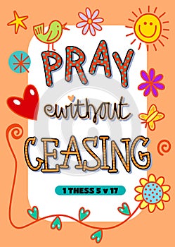 Pray without Ceasing photo