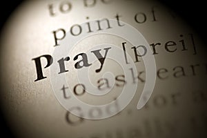 Pray photo