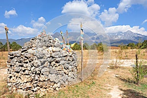 Pray flag, Ethnic minority Village