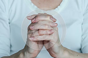 Pray gesture