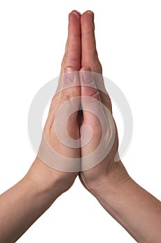 Pray hands