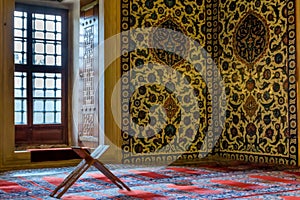 Pray in muslims mosque in Turkey