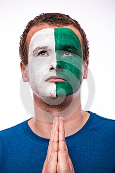 Pray for Northern Ireland. Northern Irishman football fan pray for national team