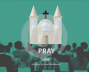 Pray Prayer Religion Spiritual Confession Faith Concept