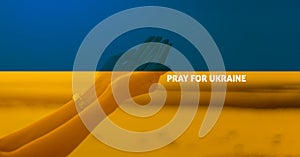 Pray For Ukraine, flag Ukraine. Russia vs Ukraine stop war, Russia and Ukraine fighting