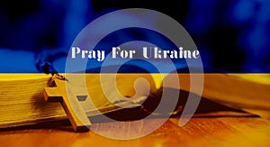 Pray For Ukraine, flag Ukraine. Russia vs Ukraine stop war, Russia and Ukraine fighting