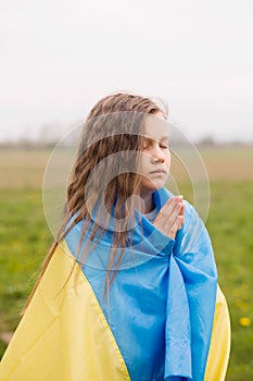 Prayer of a child for the country of Ukraine