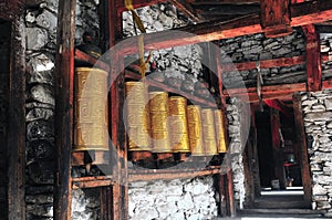 The Prayer Corridor in Goldendragon Monastery