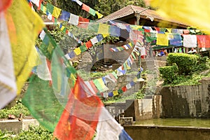 Prayer flags in Kathmandu
