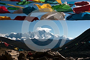 Prayer flags and the Namjagbarwa