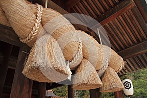 Prayer hall of Izumo Taisha Shrine