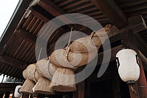 Prayer hall of Izumo Taisha Shrine