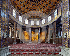 Prayer Hall of Mosque in Yinchuan, China