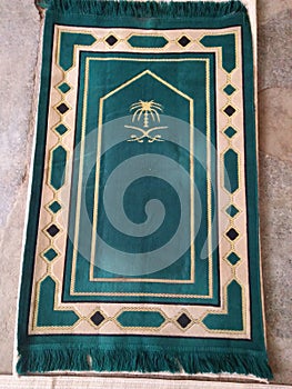 Prayer mat for the Muslims for offering prayer