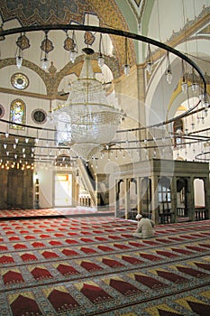 Prayer in a mosque