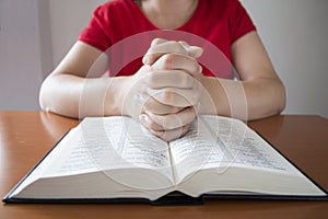 Prayer over a Holy Bible