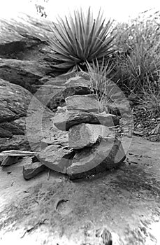 Prayer rock at sedona vortex