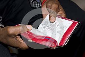 Prayer Service With Book