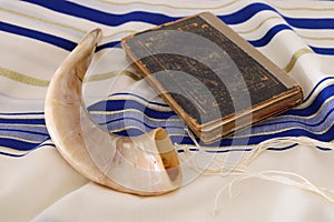 Prayer Shawl - Tallit, jewish religious symbol