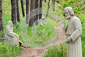 The Prayer Walk, Chapel in the Hills, Rapid City photo