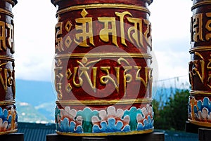 Prayer wheel for meditation