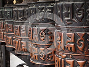 Prayer wheels