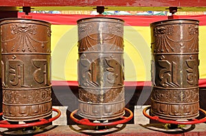 Prayer wheels