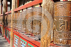 Prayer wheels