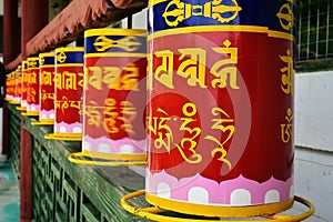 Prayer wheels