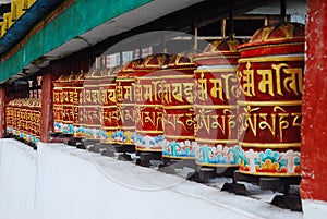 Prayer wheels