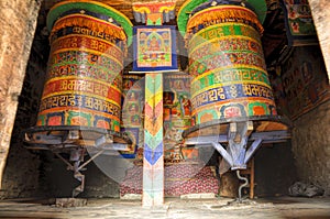 Prayer wheels