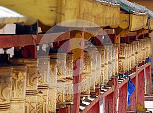 Prayer wheels