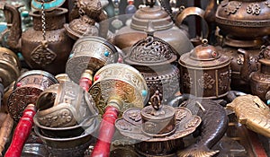 Prayer Wheels and other things at the souvenir