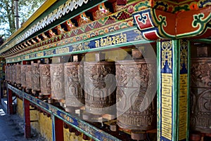 Prayer Wheels - Potala Palace
