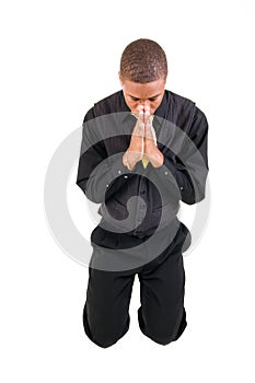 Praying man