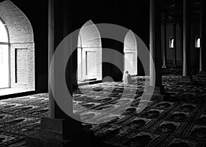 Praying in a Mosque