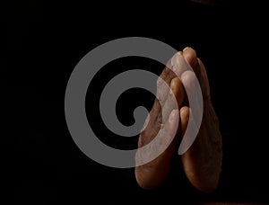 praying to god Caribbean man praying with background stock photos stock photo