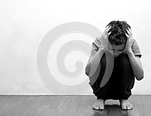 praying to God with hands held together with people sock image stock photo