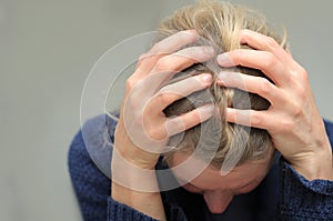 praying to God worshipping with hands together with people stock image stock photo