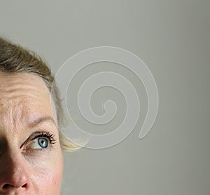 praying to God worshipping with hands together with people stock image stock photo