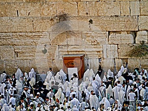 Praying at the Western Wall