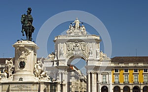 PraÃÂ§a do ComÃÂ©rcio - Lisbon, Portugal photo