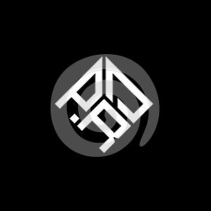 PRD letter logo design on black background. PRD creative initials letter logo concept. PRD letter design
