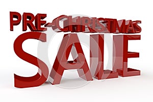 Pre Christmas Sale