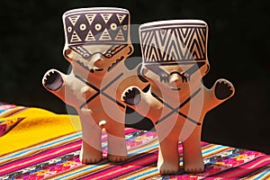 Pre-Columbian anthropomorphic ceramic often called \