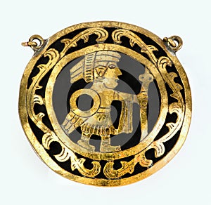 Pre Columbian Medallion.