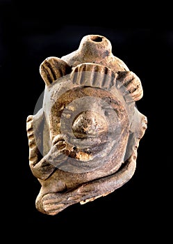 Pre Columbian Monkey Whistle