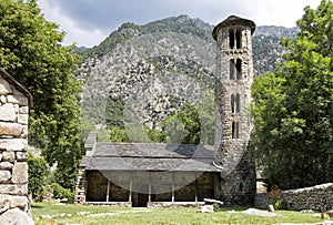 Church of Santa Coloma at Andorra Principality photo