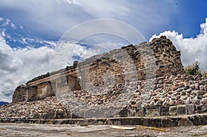 Pre-Hispanic structure of Mexican culture photo