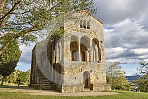 Pre-romanesque building heritage in Asturias. Sta. Maria del Naranco. Spain
